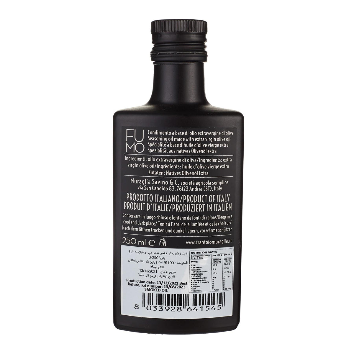 Extra Virgin Oil Smoked Essenza Line