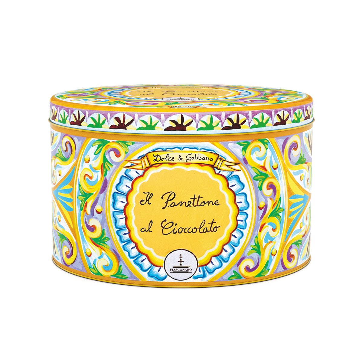 Panettone Chocolate with Dolce & Gabbana Tin 500g