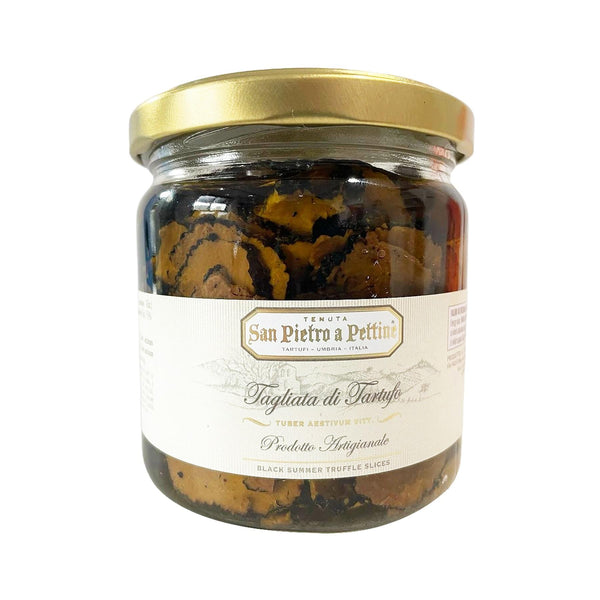 Black Summer Truffle Slices in Extra Virgin Olive Oil 310g