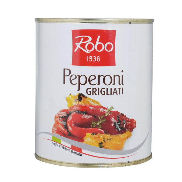 Grilled Peppers in Oil
