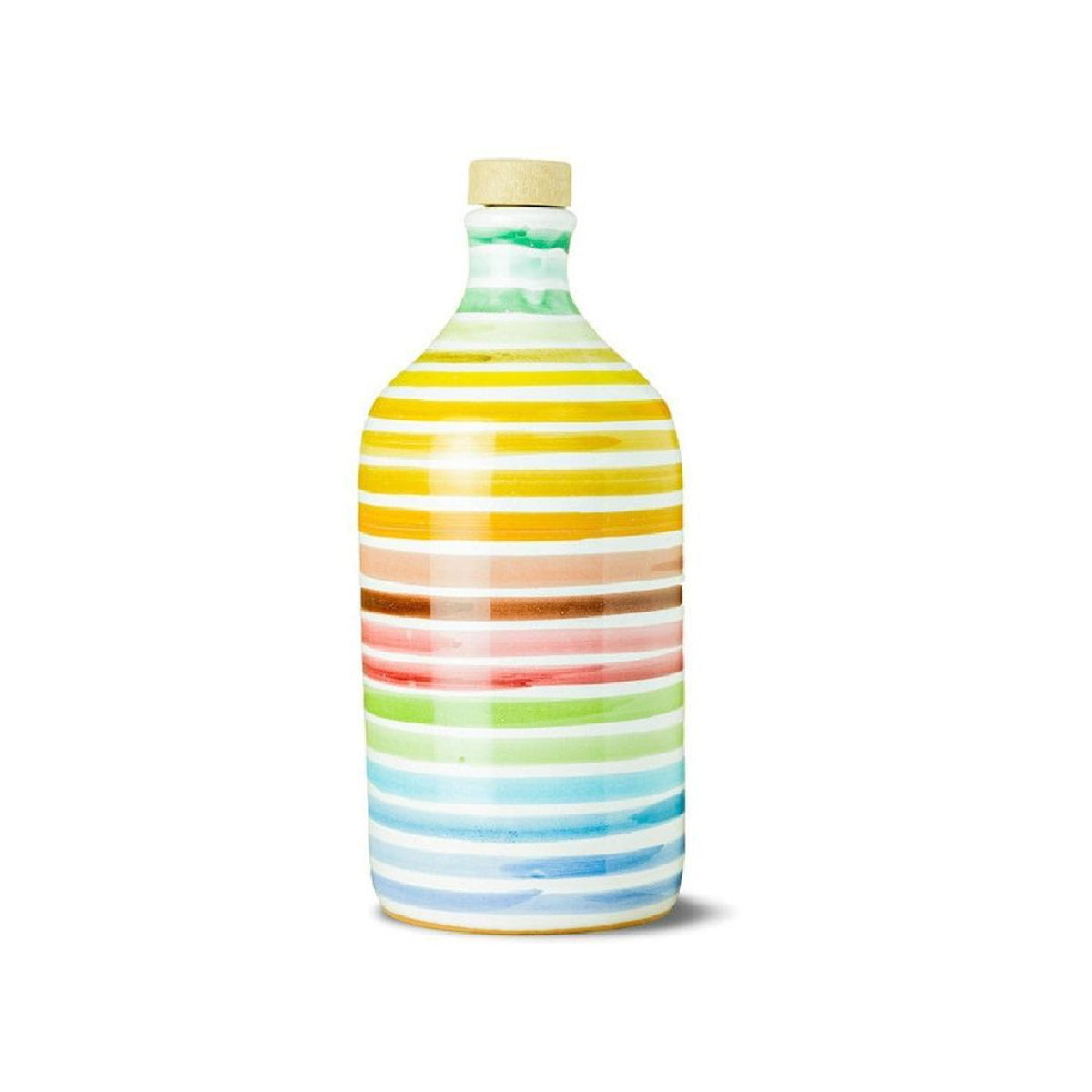 Extra Virgin Olive Oil Rainbow Bottle Collection Line