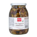 Pitted Taggiasche Olives in Extra Virgin Olive Oil