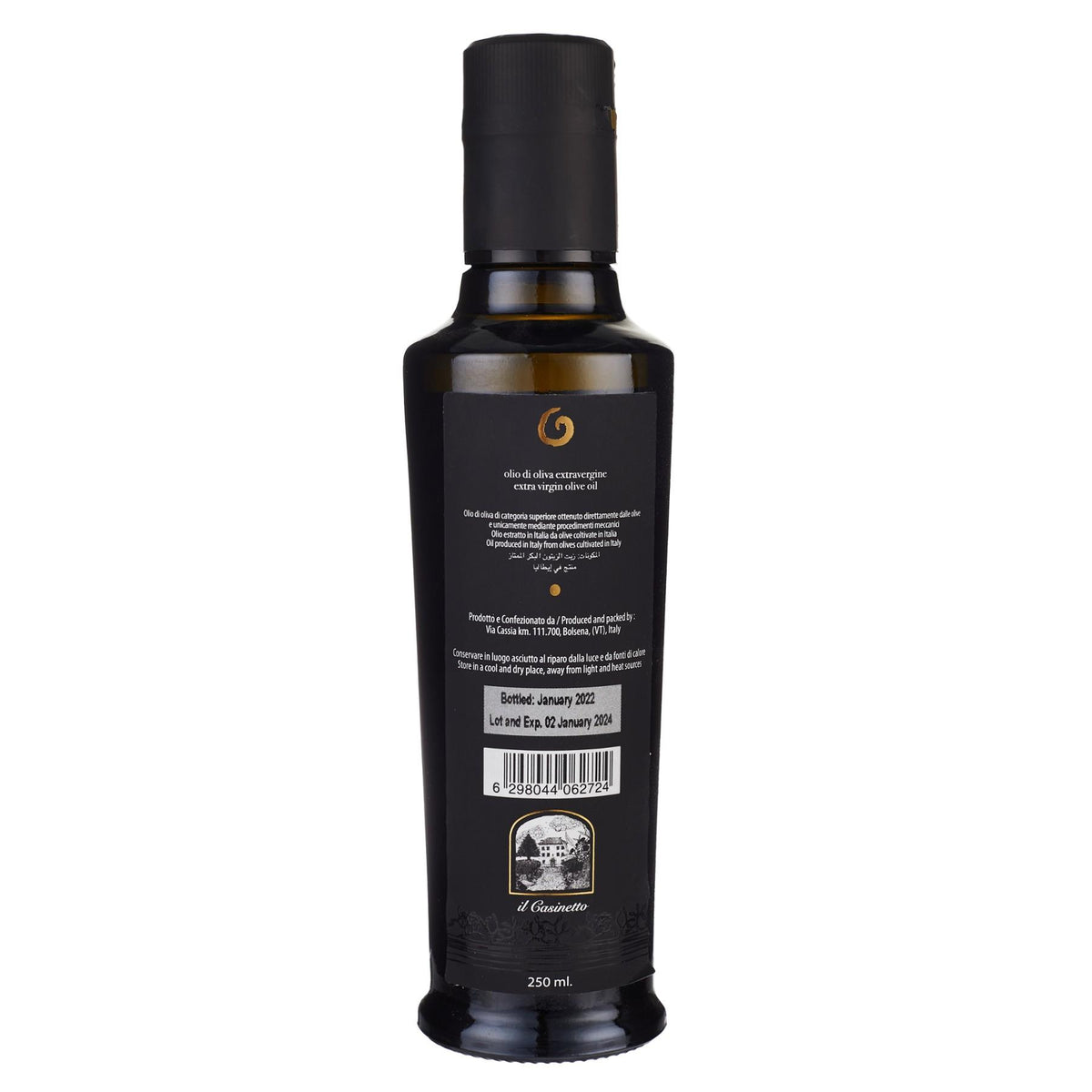 Olive Oil Extra Virgin Casinetto 250ml